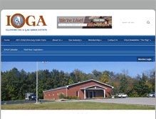 Tablet Screenshot of ioga.com